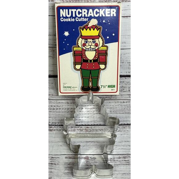 Vintage Fox Run Made In USA 7.5" Nutcracker Cookie Cutter - Picture 2 of 5